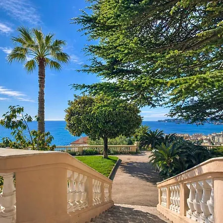 Lägenhet Luxurious Riviera Demeure Belle Epoque Beaulieu-sur-Mer